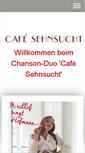 Mobile Screenshot of cafe-sehnsucht.de